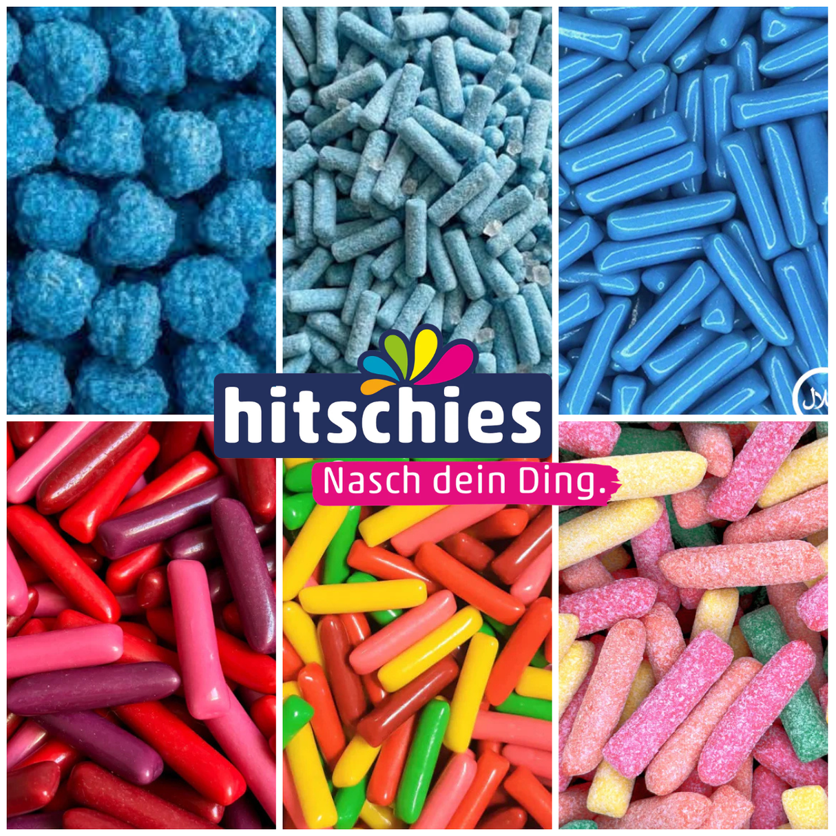 Bonbons Hitschies - Best Seller 500g