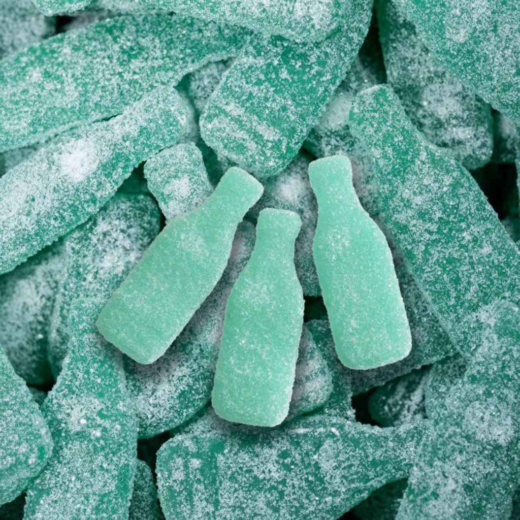 ✨ Bouteilles Bleues - Bonbons Suédois