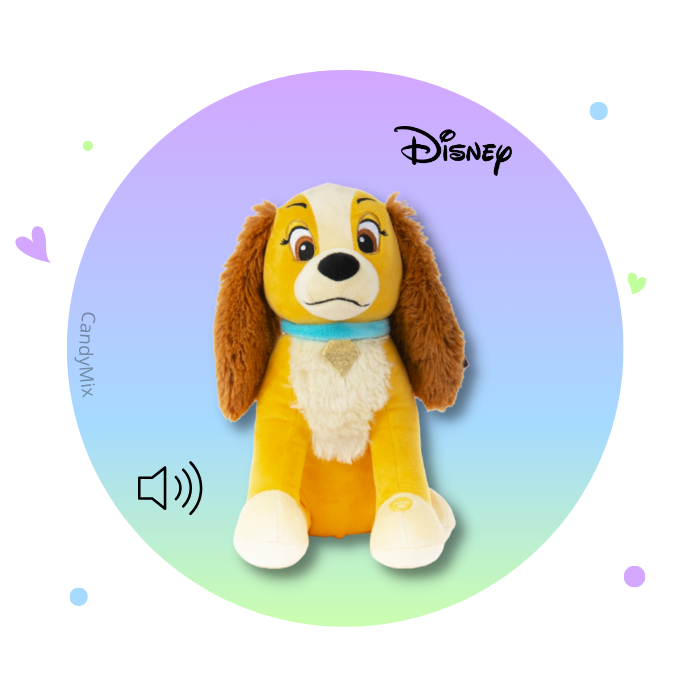 Musical Disney Plush - Lady (27 cm)