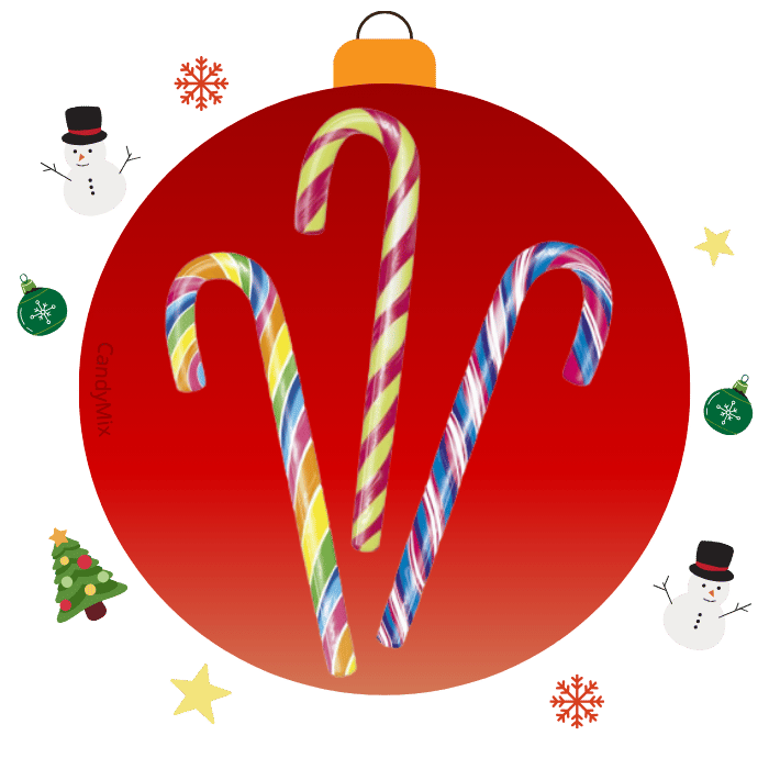 Candy Canes Multicolor