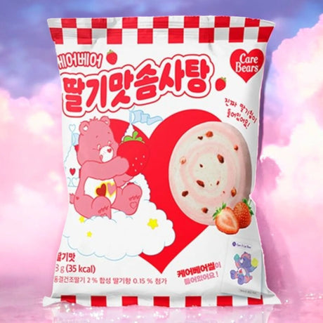 Bisounours Barbe Ă  Papa Fraise