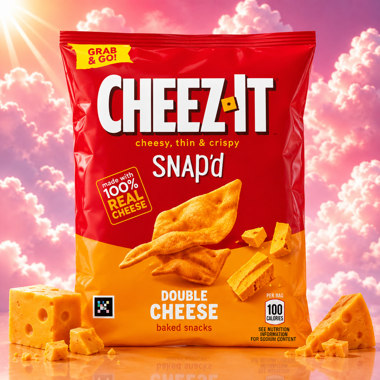 Cheez-It Snap'd Double Cheese 120 g