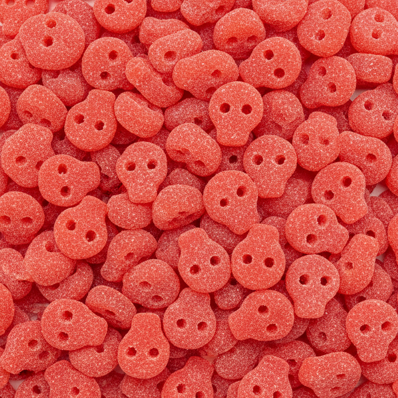 bonbons suédois crane fraise