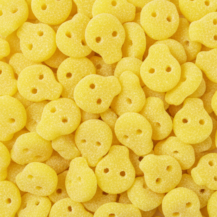 bonbons crâne suédois ananas