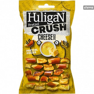 HuligaN Pretzel Crush Cheese Sauce 65 g - snack salé américain