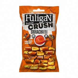 HuligaN Pretzel Crush Sriracha Chilli Sauce 65 g - snack salé américain
