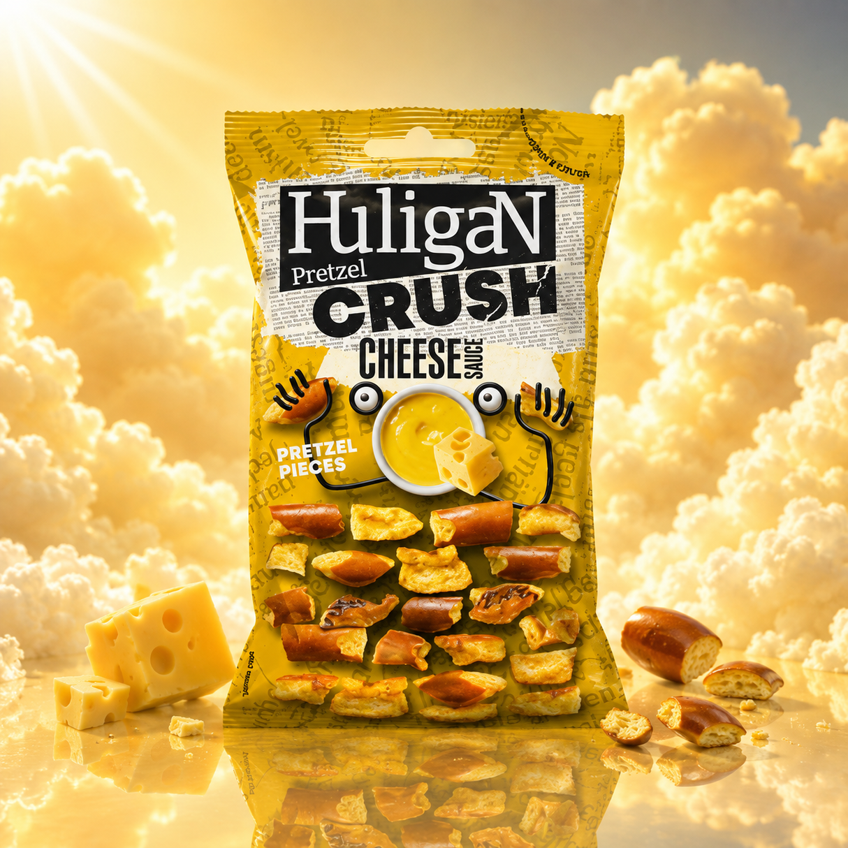 HuligaN Pretzel Crush Cheese Sauce 65 g