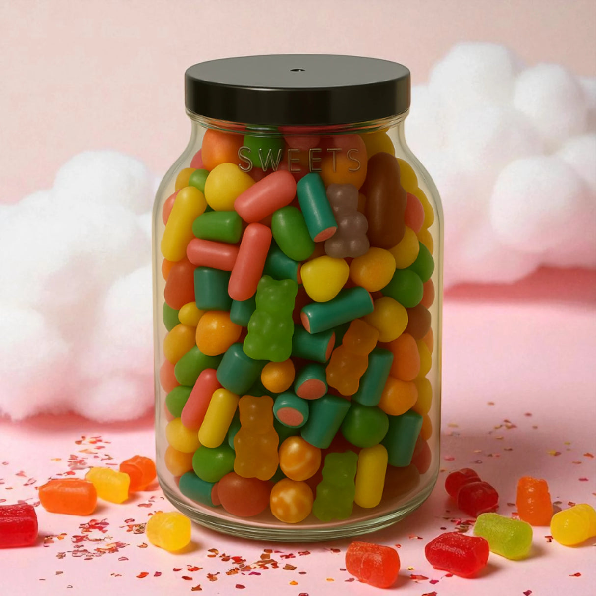 Live-Süßigkeitenschachtel 2,5 kg