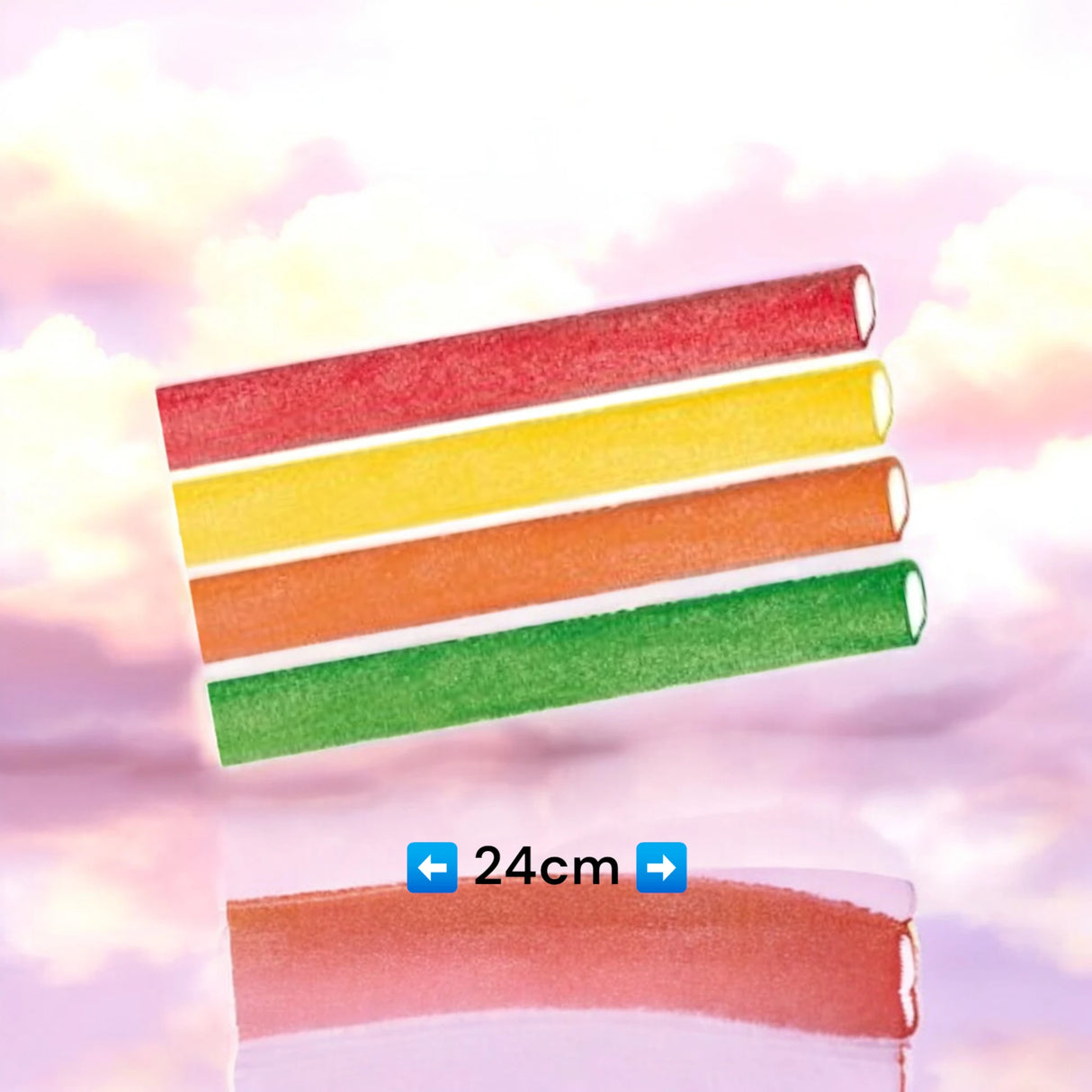 🌙✨ 4 Jumbos Rainbow Acids 24 cm- Jake (50 g x4)