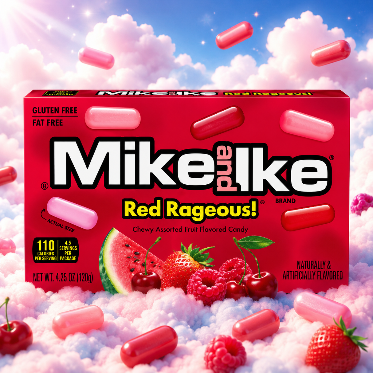 Mike and Ike RedRageous 120 g