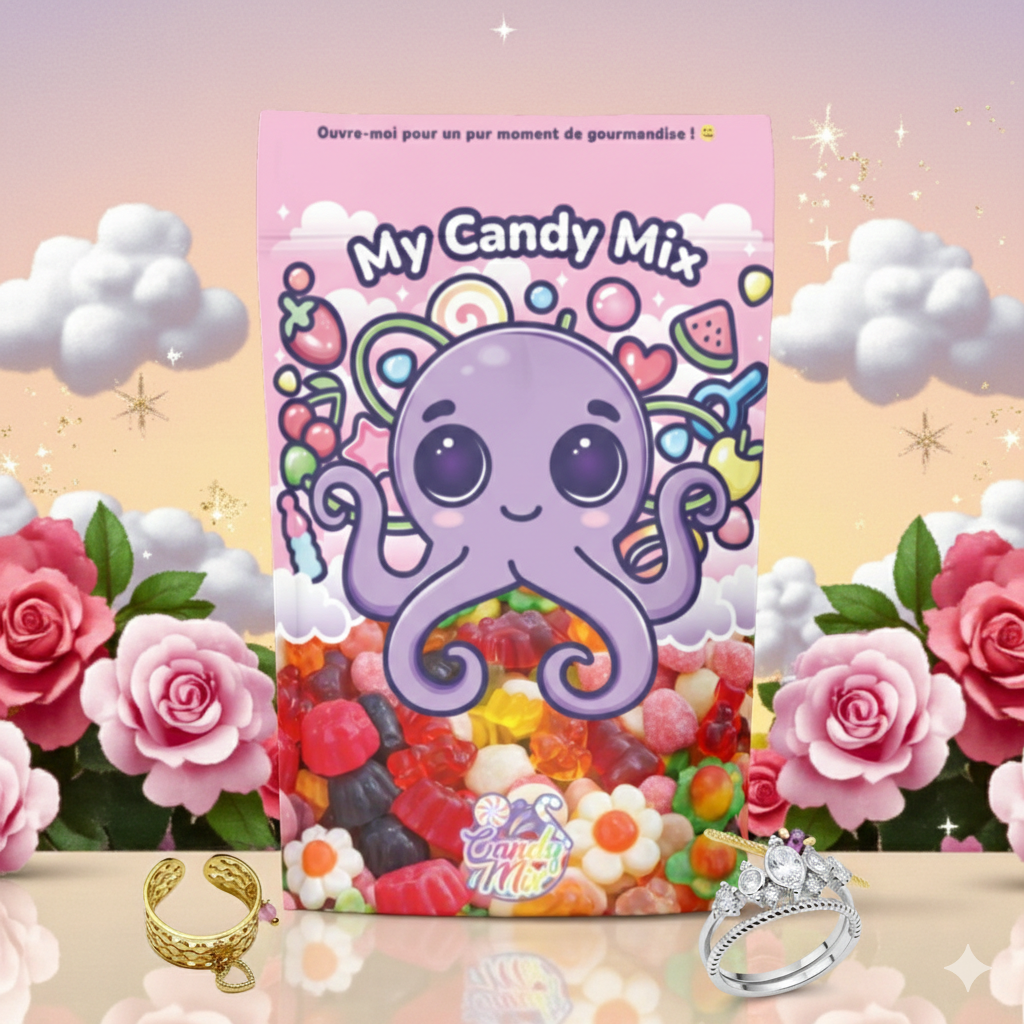 Mix de bonbons Fête des Grands-Mères - SweetyJewels