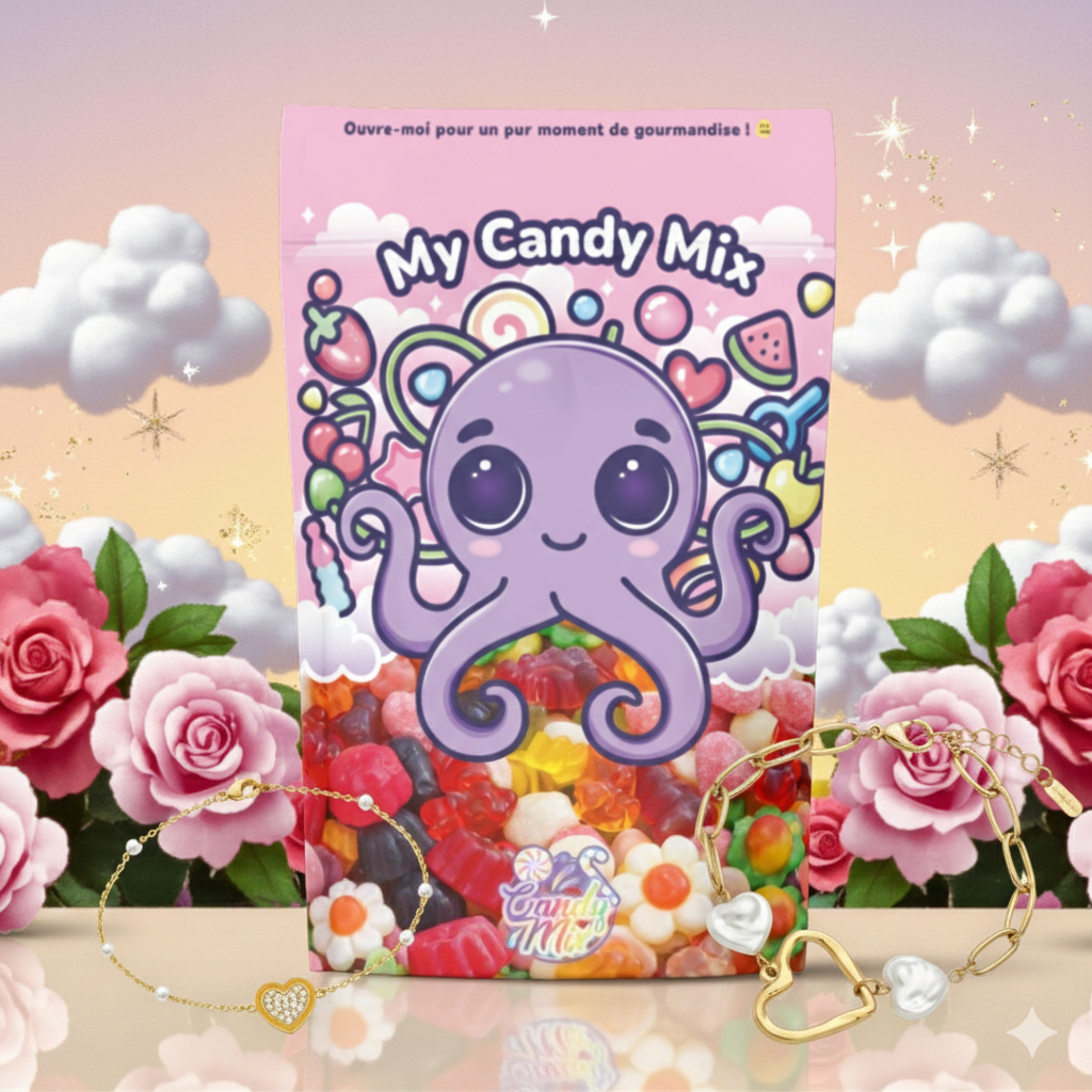 Mix de bonbons Fête des Grands-Mères - SweetyJewels