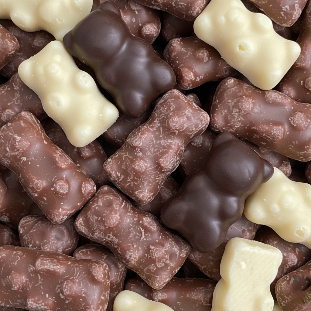 Sachet de Noël Oursons Guimauves Chocolat Lait (400g)