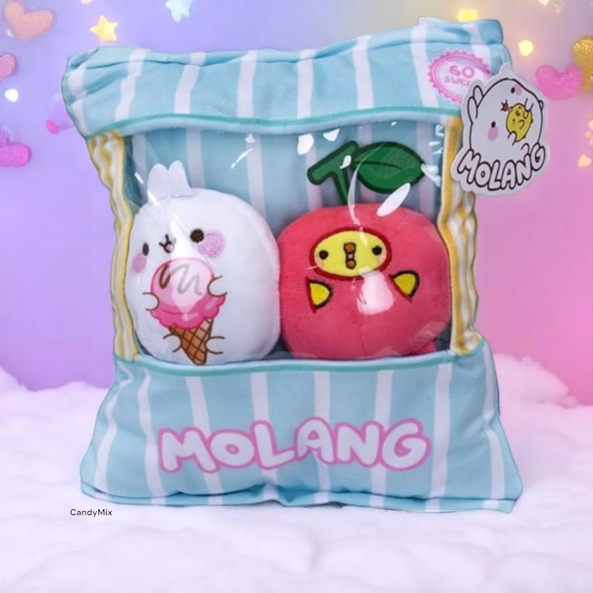 Sachet Peluches kawaii Molang Gourmandes
