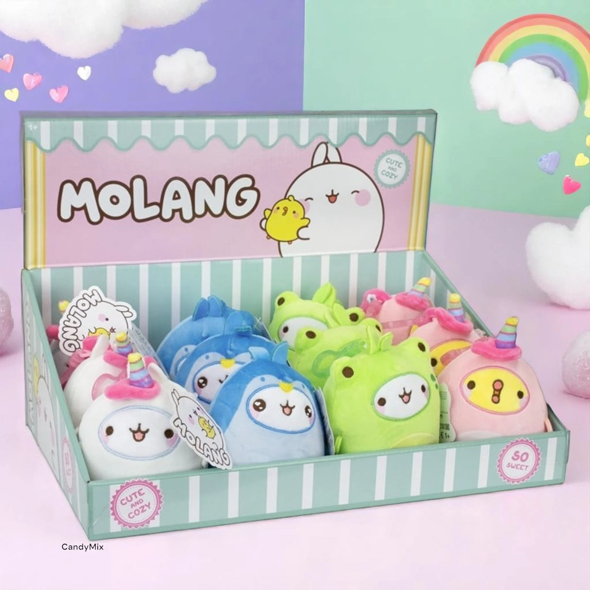 Peluche Molang Bagclip 13cm