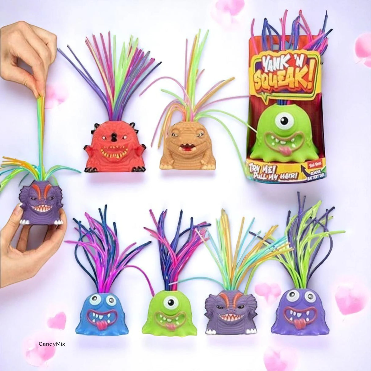 Fidget Toy Cheveux Monstre 20x12x8cm