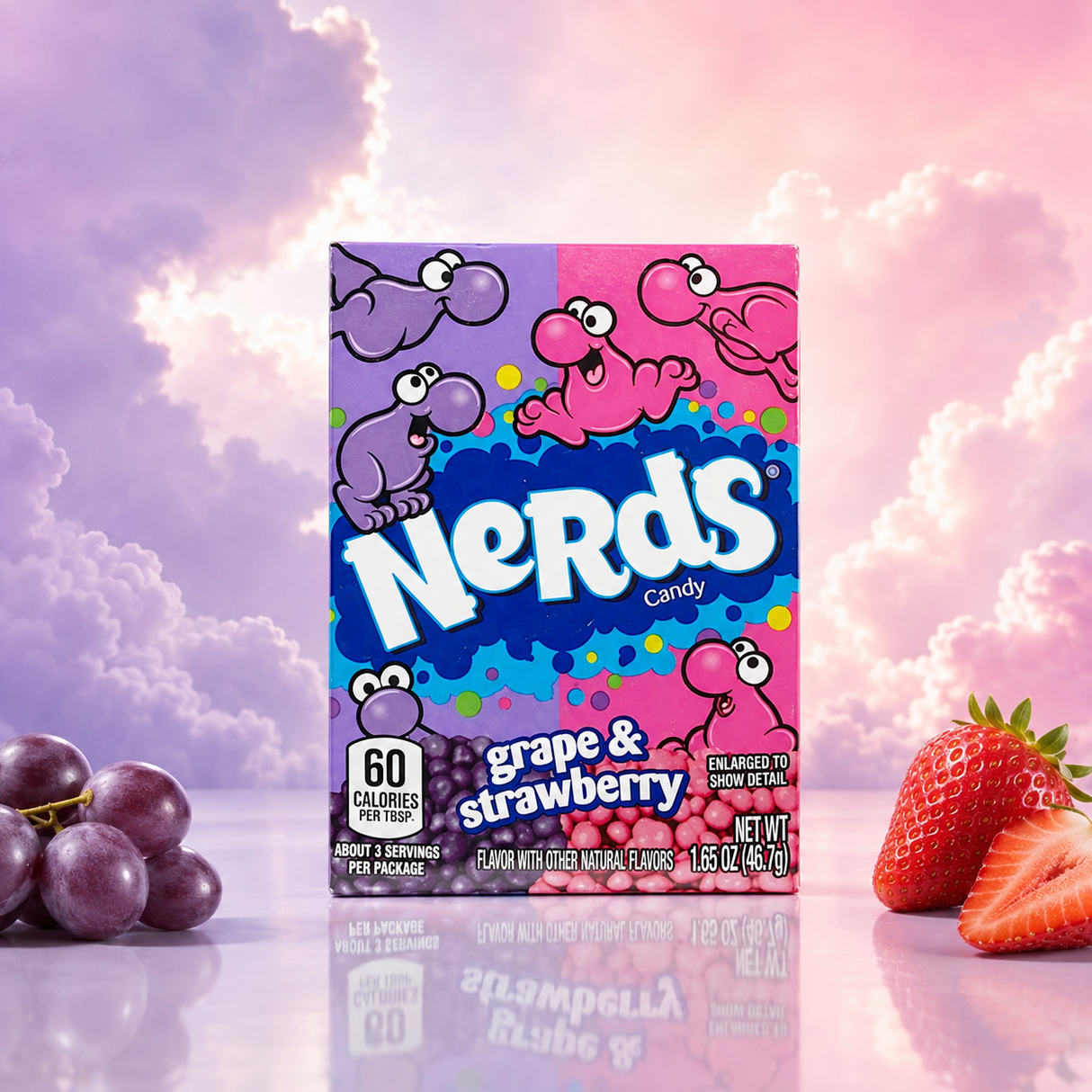 Nerds Grape & Strawberry 47g