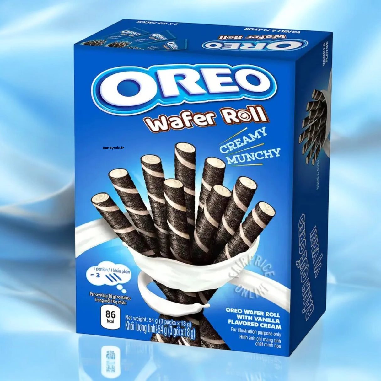 oreo wafer roll vanille