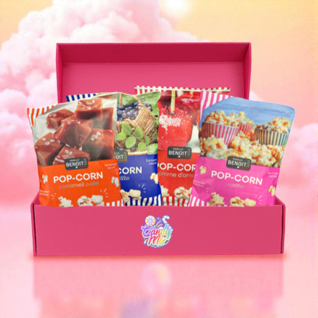 Pack PopCorn 4 saveurs - Famille Benoit