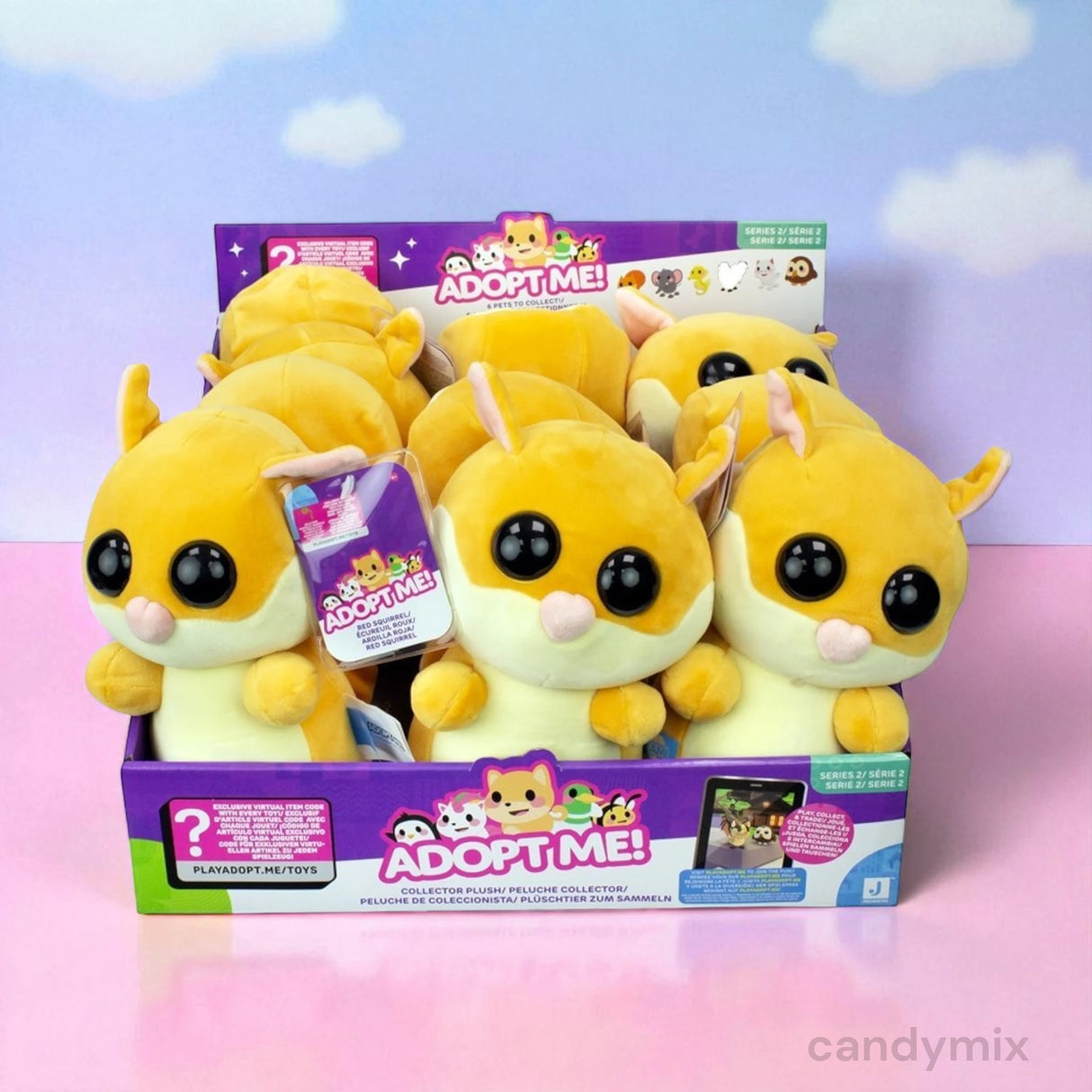 Peluche Ecureuil Adopt Me - 20cm