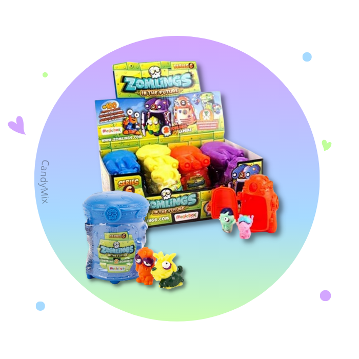 Zomlings Series 6 en el futuro - Mystery