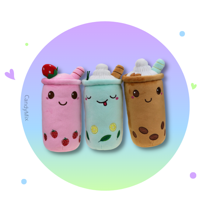 Bubble Tea Plush - 23 cm (modelo aleatorio)