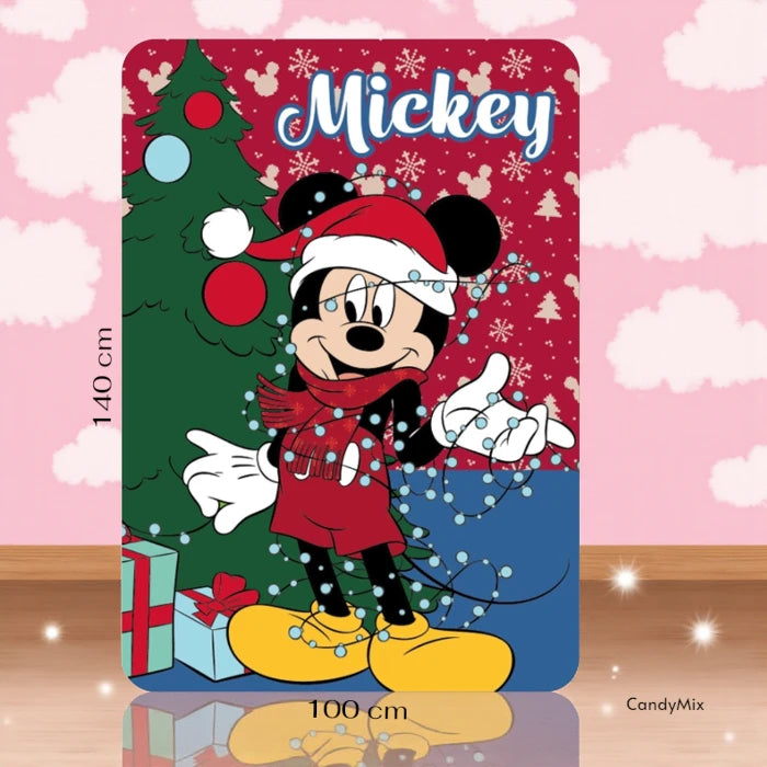 Plaid Mickey Noël