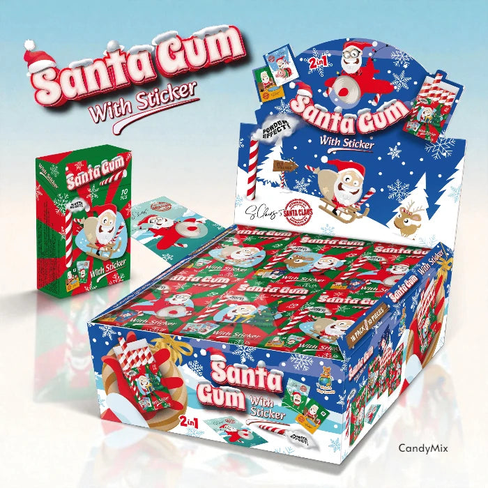 Santa Gum avec Stickers