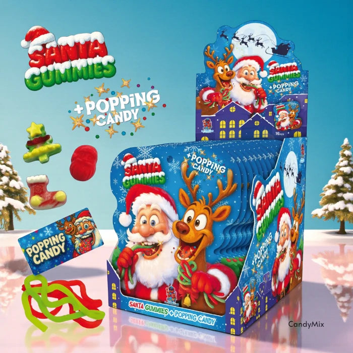 Santa Gummies + Popping Candy