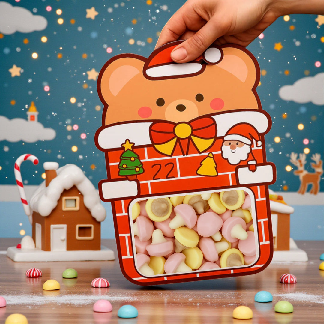 Sachet de Noël Champignons Guimauves (400g)