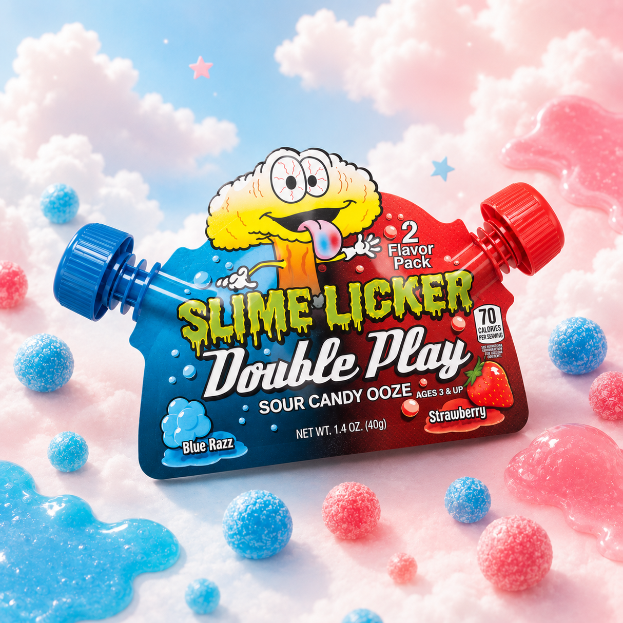 Toxic Waste Slime Licker Double Play 40 g