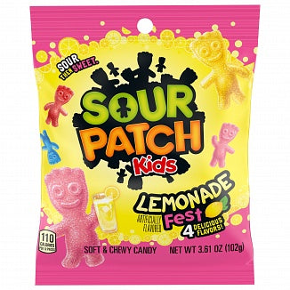 Sour Patch Kids Lemonade Fest 102 g - bonbon américain