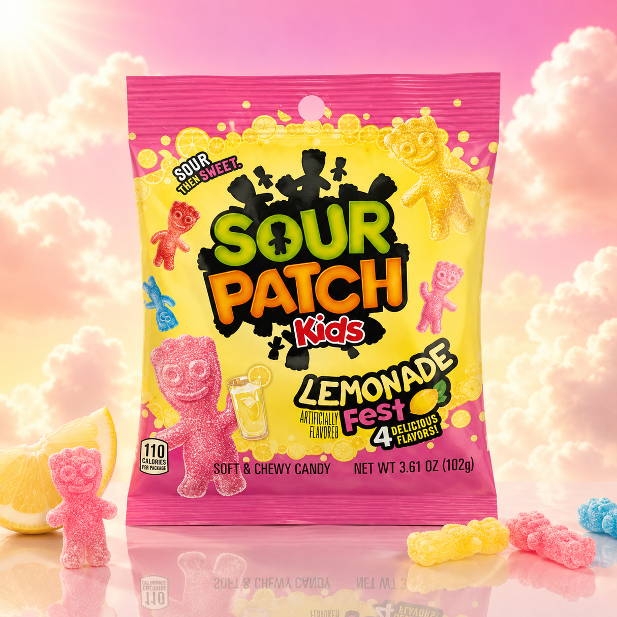 Sour Patch Kids Lemonade Fest 102 g