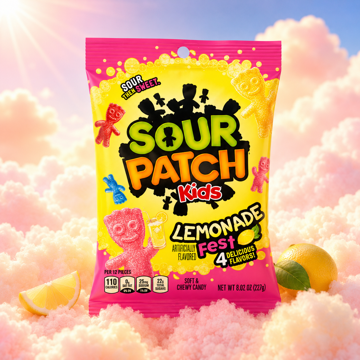 Sour Patch Kids Lemonade Fest 227 g