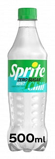 Sprite Chill Mint Zero Sugar 500 ml - boisson américaine