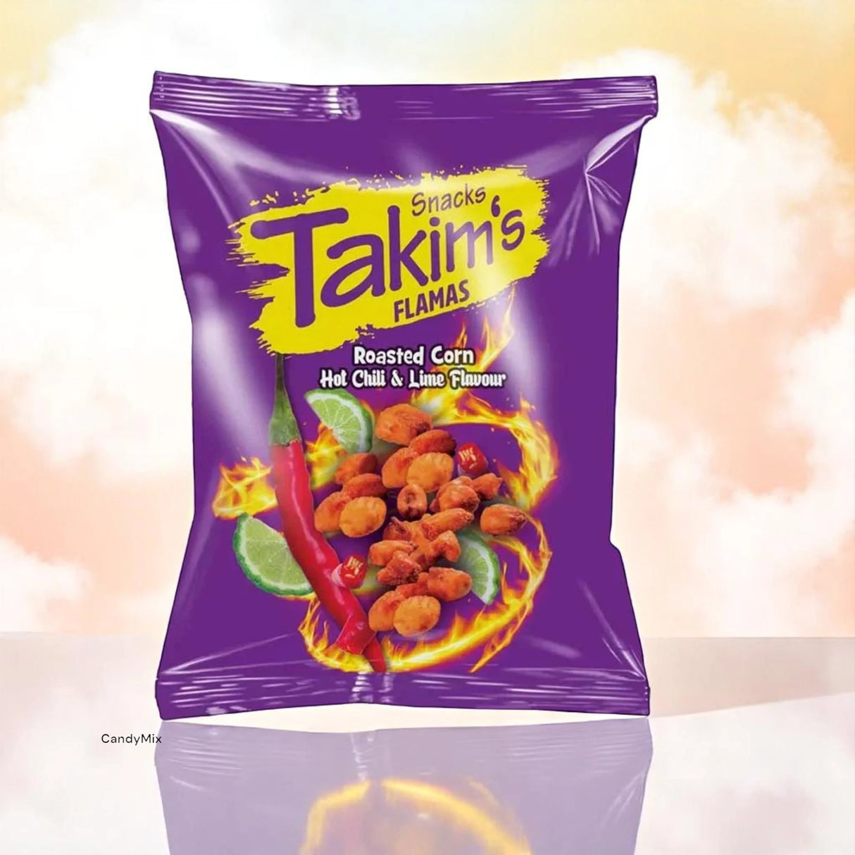 Takims geröstete Mais heißer Chili & Limette