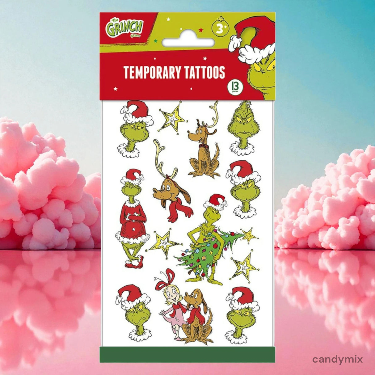 Set Tatoos Grinch - 13 pieces