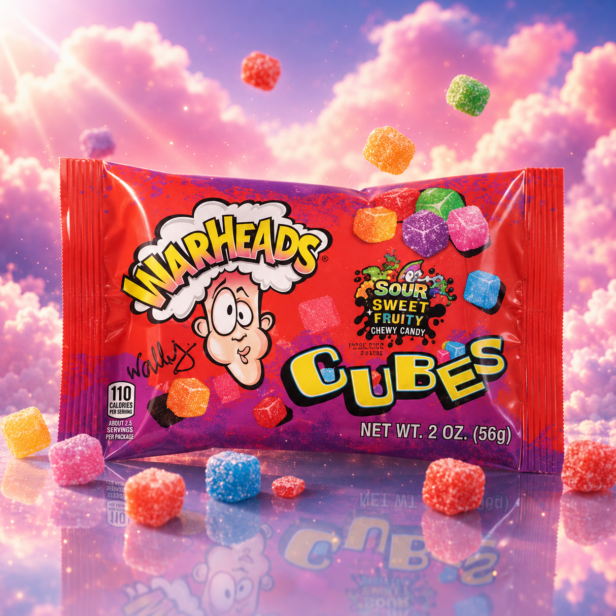 Warheads Cubes 57 g