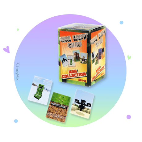 Photo lot de 50 cates Mine Craft