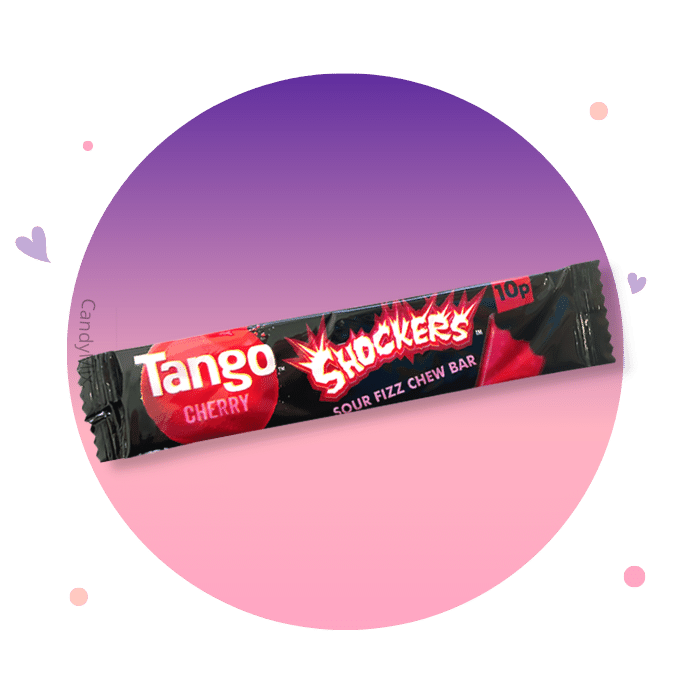 Tango Cherry Shockers Sour Fizz Chew Bar - 11g - American Fizz
