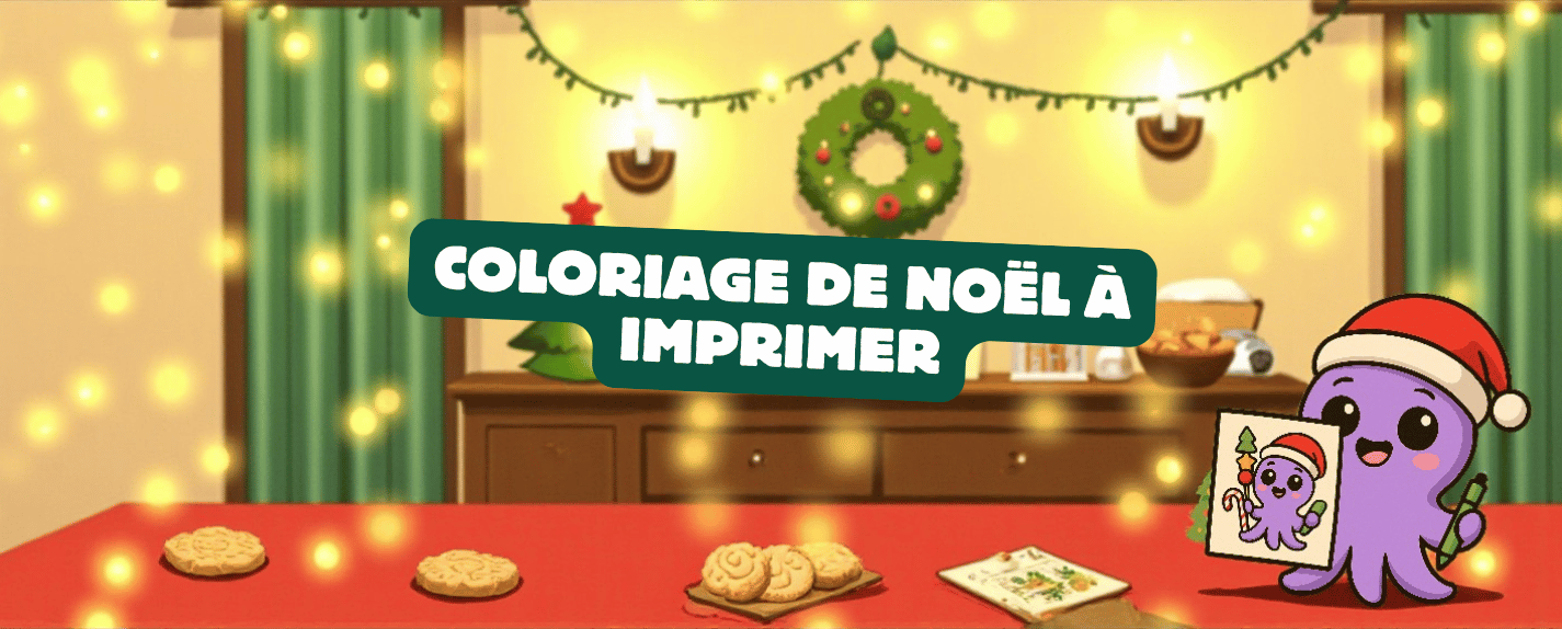 Coloriage de Noël à imprimer