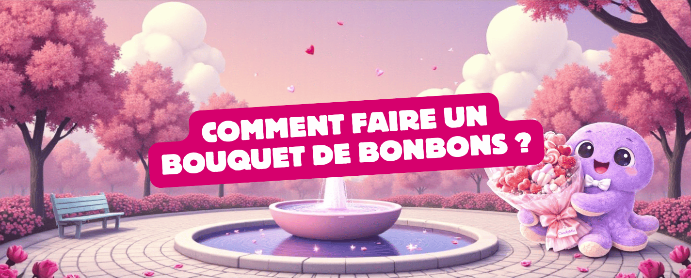 Comment faire un bouquet de bonbons