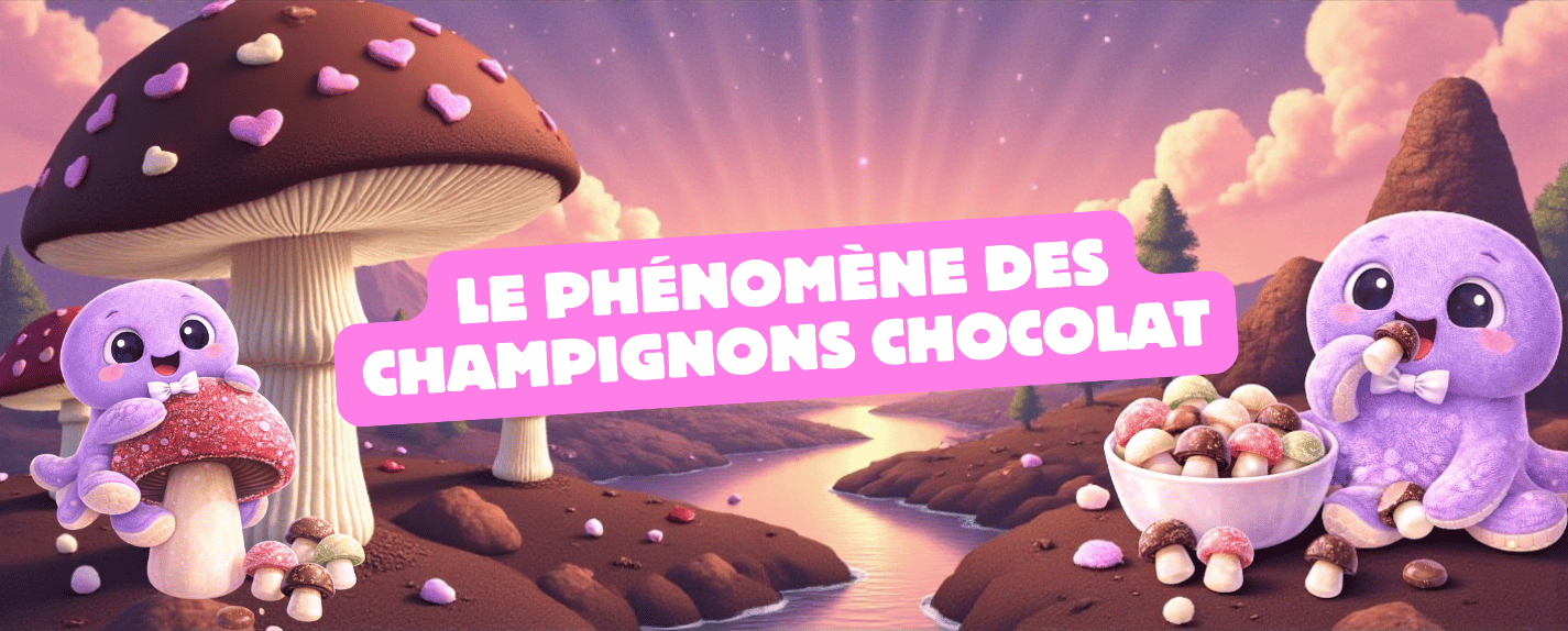 🍄 Le phénomène des champignons chocolat