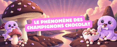🍄 Le phénomène des champignons chocolat
