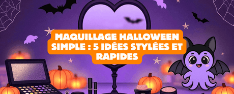 cinq idées maquillage halloween faciles