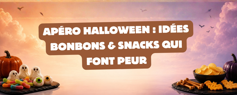 Apéro Halloween : idées bonbons & snacks qui font peur