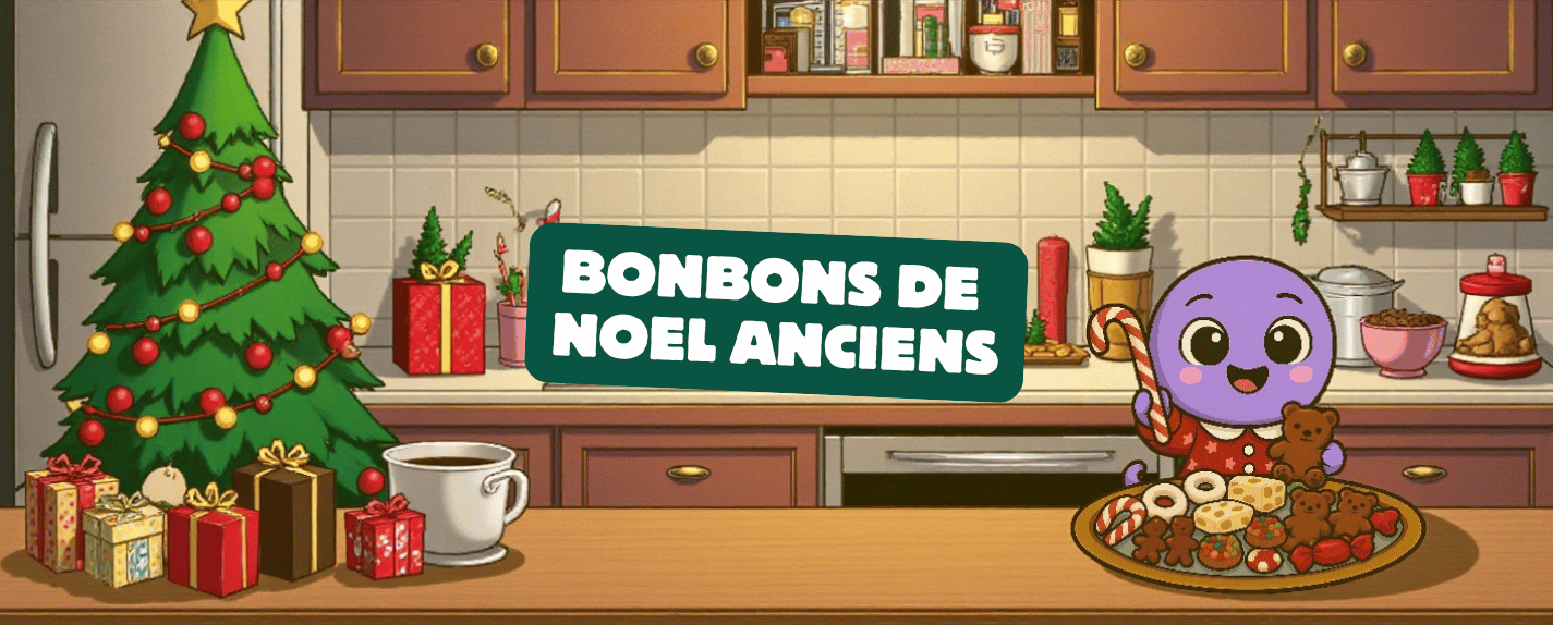 bonbons de noel anciens