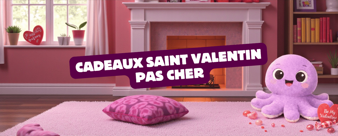 illustration cadeaux saint valentin pas cher