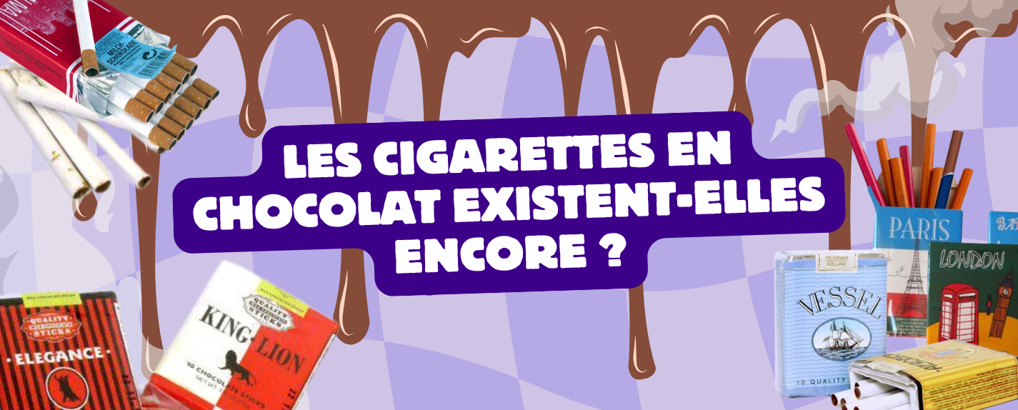 Cigarette en chocolat