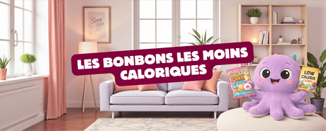 image illustration : bonbons les moins caloriques